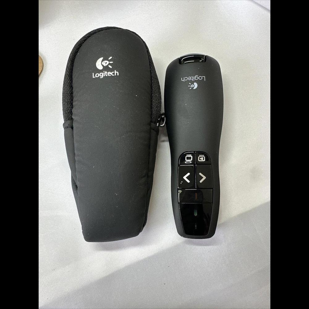 Logitech R400 Laser Presentation Remote - Black